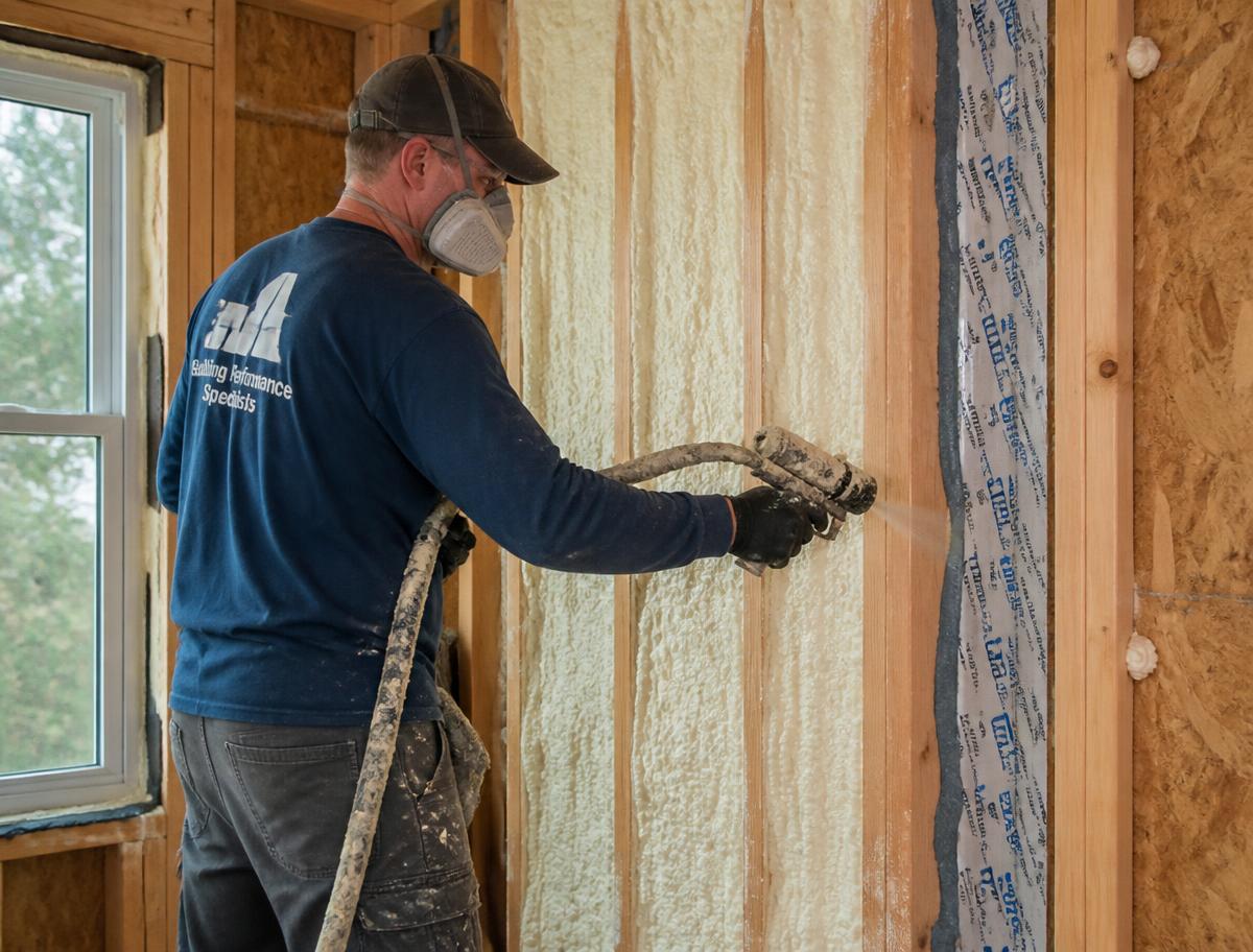 Air sealing and continuous insulation during a home retrofit